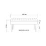 Hanah Home Form - 1048 Conjunto Muebles Recibidor Zapatero Banco Almacenamiento Tablero Melamina Patas Madera Sonomo Azul Oscuro